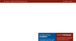 Desktop Screenshot of calmu.edu