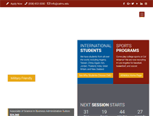 Tablet Screenshot of calmu.edu