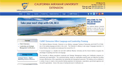 Desktop Screenshot of extension.calmu.edu